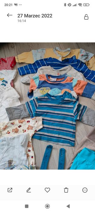 Duży zestaw dla chłopca - rozm. 68 cz. 2