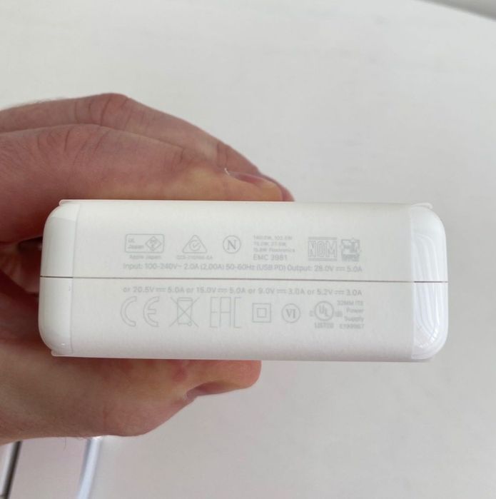 Macbook 140w A2452 зарядка блок живлення для ноутбука питания зарядное