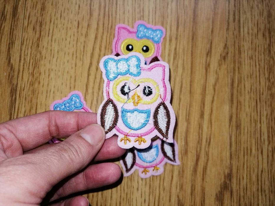 Lote 4 Remendos / Patch Coruja