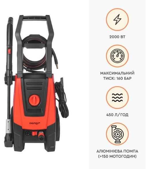 Мойка высокого давления Dnipro-M PW-16B