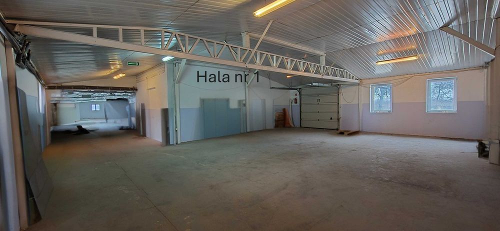 Hala magazynowo-produkcyjny / Hala o wielkości 800m² na sprzedaż