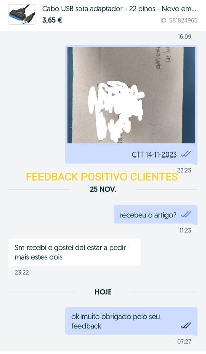 USB SATA Adapter Cable – 22-Pin – New, Sealed Packaging64284472392707122