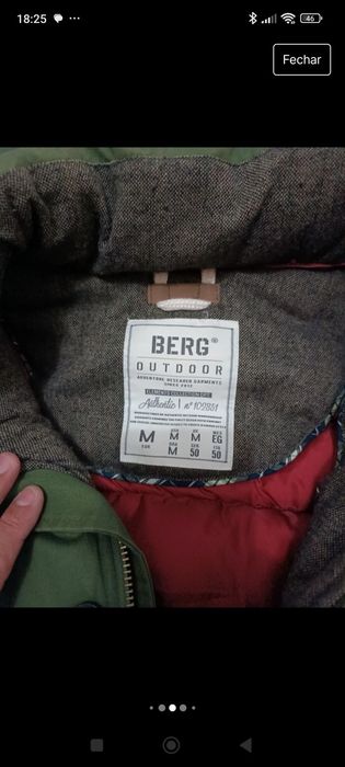 Casaco Berg Outdoor