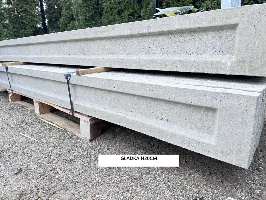 Podmurówki betonowe 20cm, 25cm, 30cm, ogrodzenia