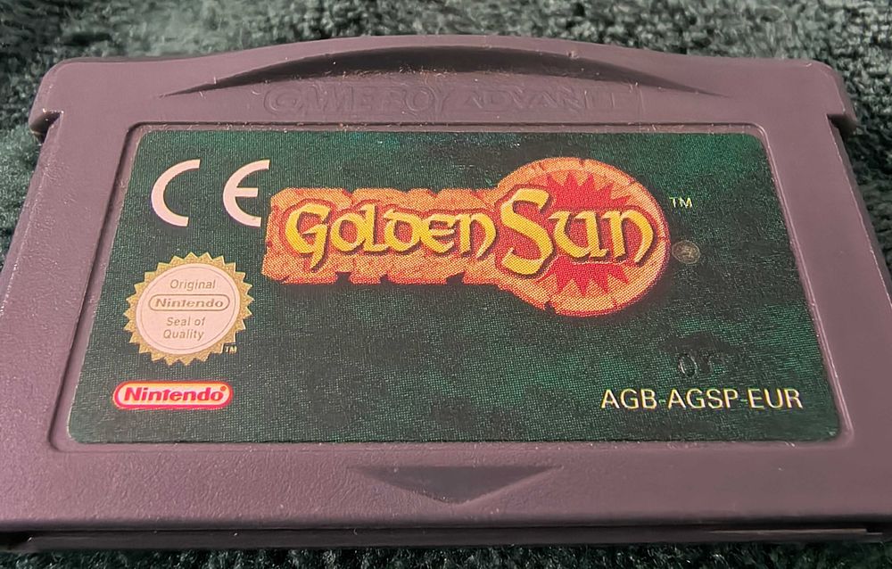 Golden Sun GBA BOX