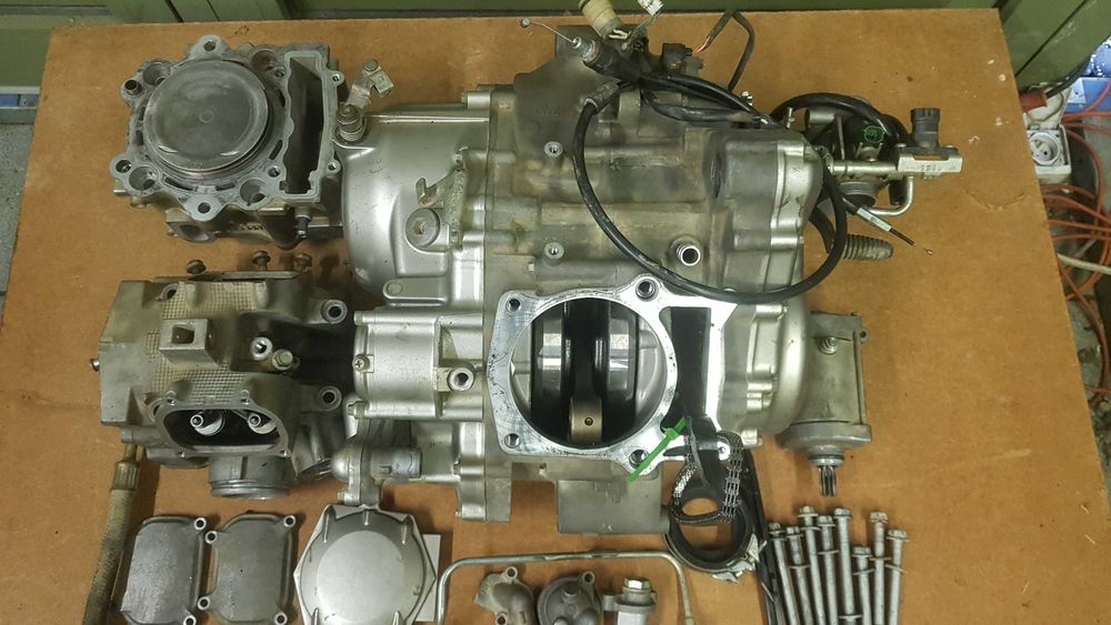 yamaha raptor 700 kartery skrzynia wal kosz glowica modul wtrysk insta
