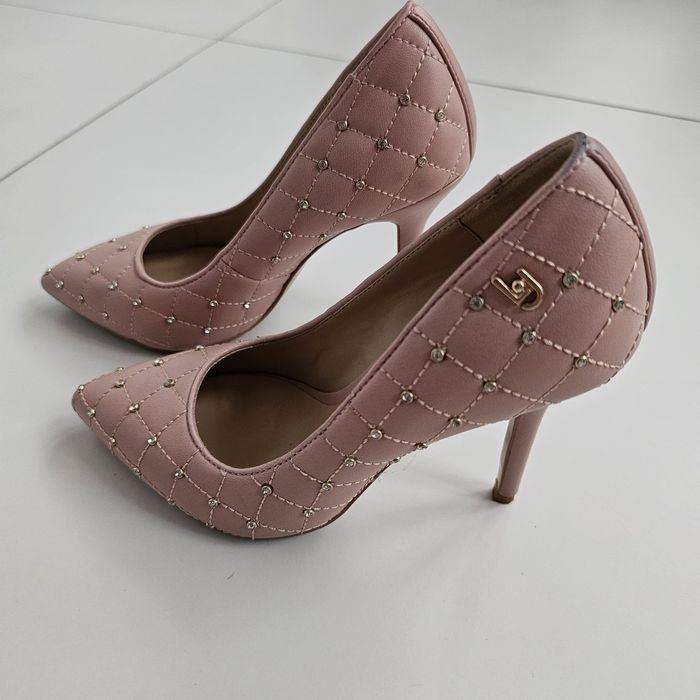 Szpilki Liu Jo 37 pudrowy róż