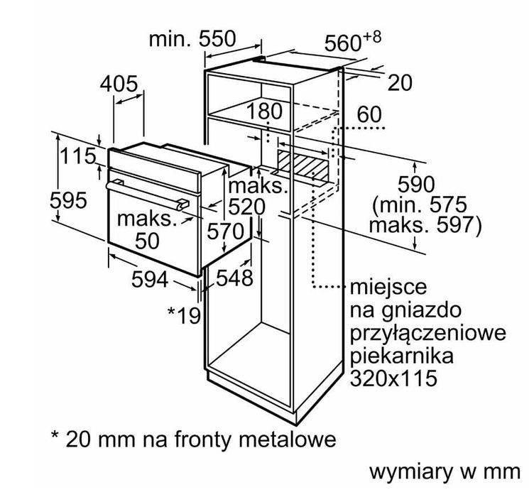 Духовка електрична Bosch HBF114ES0 электроплита шафа шкаф пічка печка
