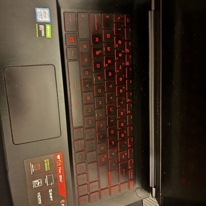 Computador portatil msi gf63 thin 95c