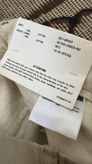 UNIQLO чіноси 33/34