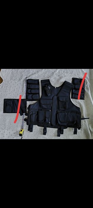 Kamizelka taktyczna policja granatowa 3 panele