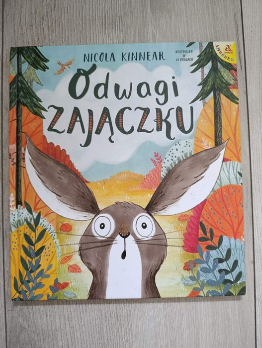 Ksiażka odwagi zajączku Nicola Kinnear