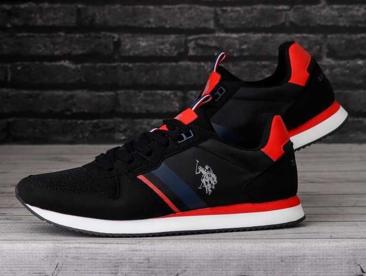 Buty sportowe U.S. Polo Assn. Nobil 115 BLK r. 44