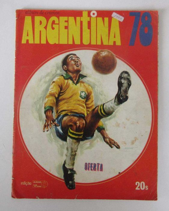 Caderneta QUASE COMPLETA "Argentina 78" (Falta Cromo Nº 43)