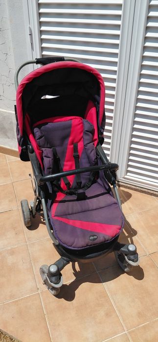 Carrinho bebe rosa