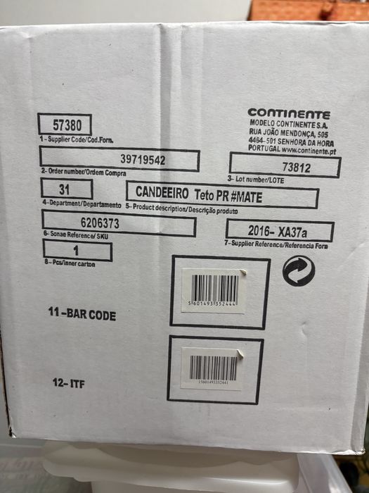 Candeeiros de teto