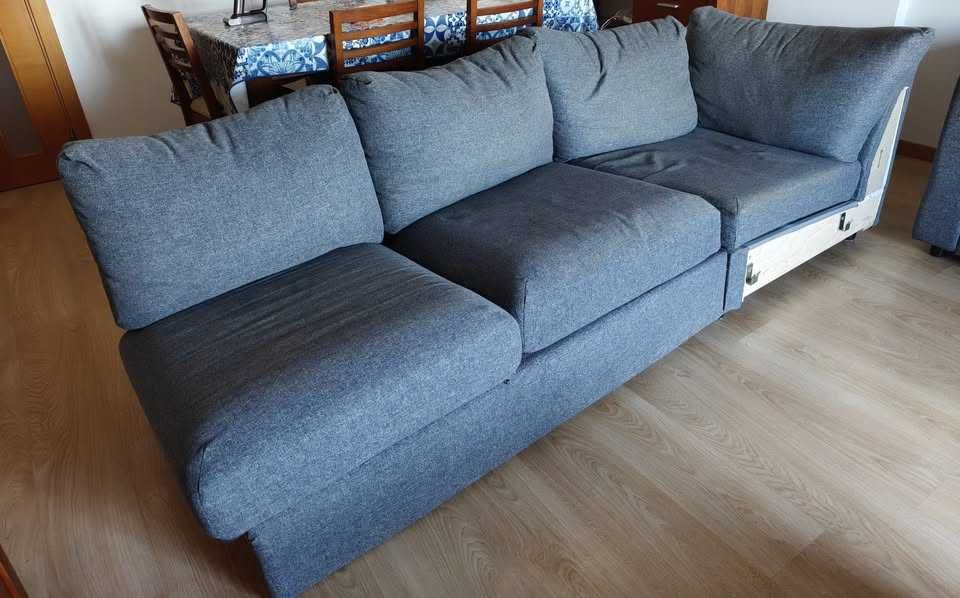 IKEA VIMLE - Módulo de sofá 2 lugares e módulo de canto