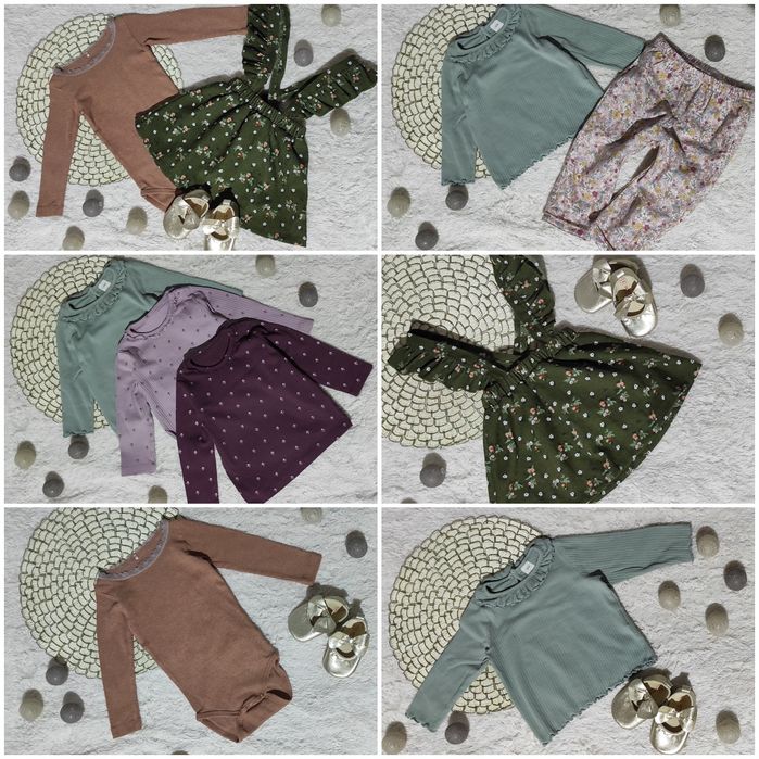 Mega Paka Newbie H&M Next name it TU 40szt Lato 80-86