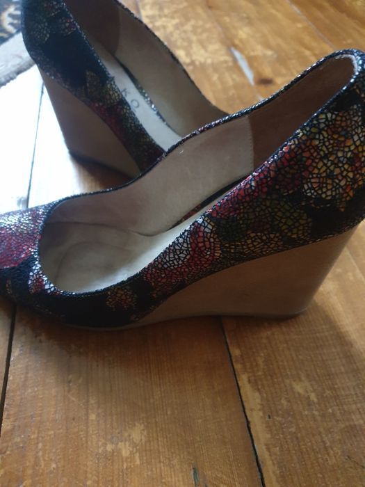 Buty na koturnie Ryłko.