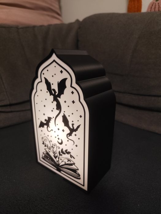 Book nook Fourth Wing Fantasy