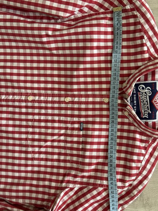 Чоловіча сорочка рубашка SuperDry, розмір L.