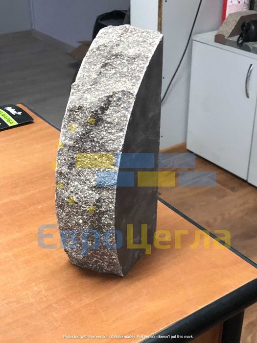 Рвана цегла на паркан, для стовпчиків, для колон ЄВРОЦЕГЛА