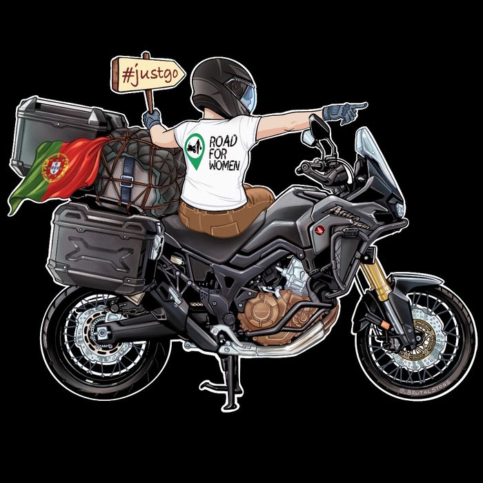 Caricatura Moto Arte Digital