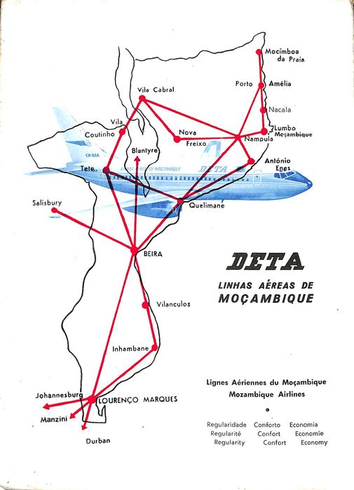 Anuário Turístico de Moçambique nº 4 - 1971 [Raro]