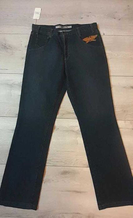 Granatowe jeansy męskie .Nowe z metką .LFC.R34-34