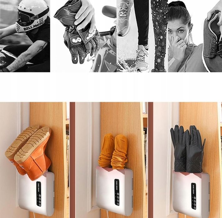 Osuszacz Do Butów Rękawic Skarpet Czapek Suszarka Z Timerem 3 Tryby