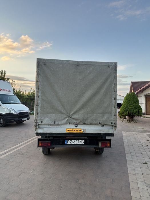 Fiat ducato 2.8 paka z burtami plandeka
