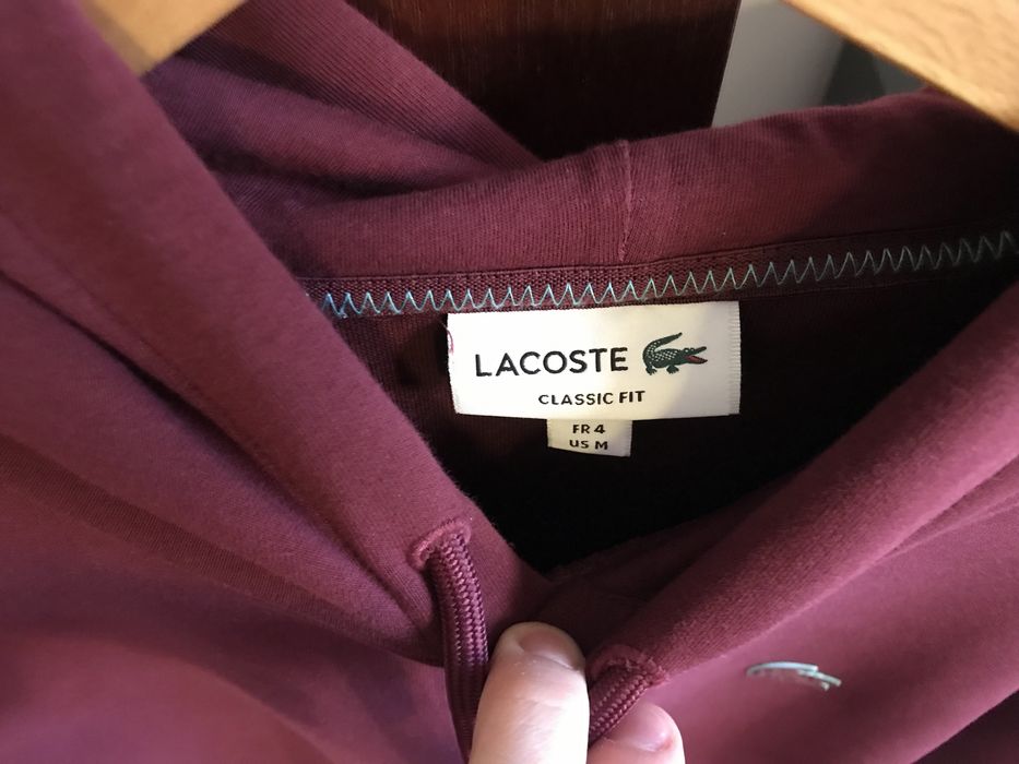 Bluza Lacoste Bordowa M