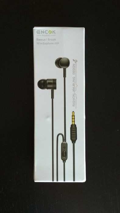 NOVO - Baseus Encok H04 - Auriculares Earphones - SELADOS