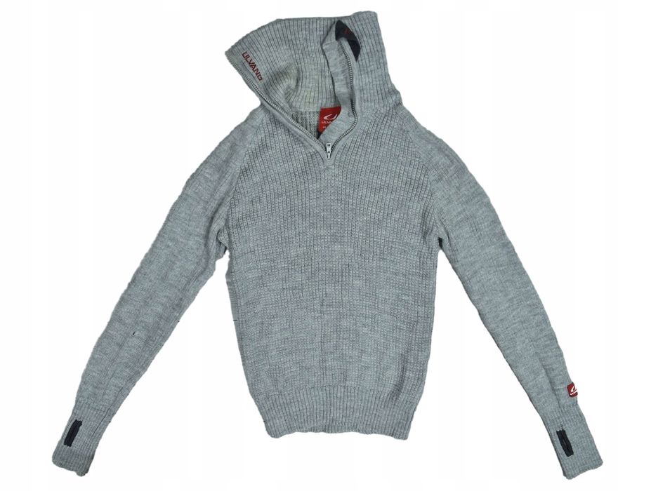 Ulvang Męski Wełniany Sweter Trekkingowy Zipneck S