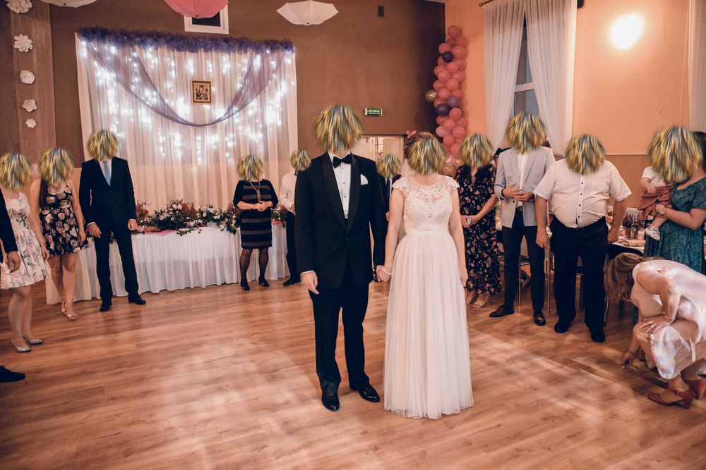 Suknia ślubna w dobrej cenie rozmiar 36/38 delikatny beż