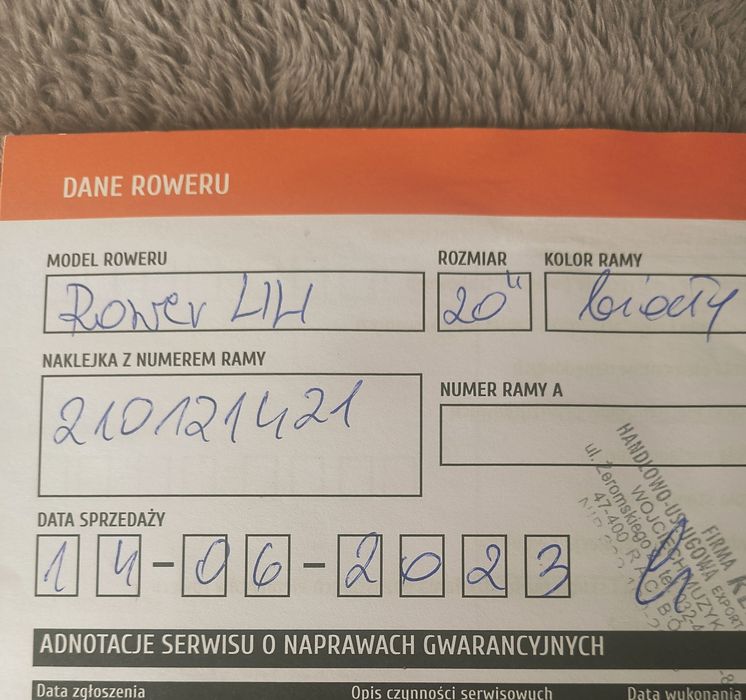 Stylowy Rower Dziecięcy Unibike Lily 20" z Koszykiem – Stan Bardzo Dobry!