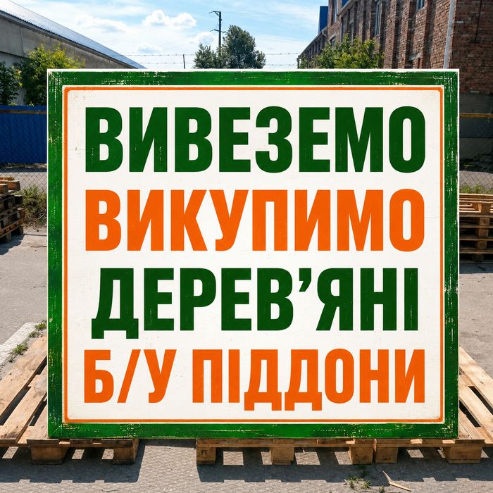 продаж піддонів та вивіз палет у Лохвиці