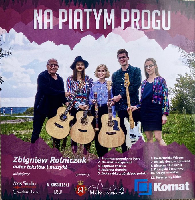 Płyta CD pt. „Prognoza pogody …”  Zbyszek Rolniczak „Na Piątym Progu”