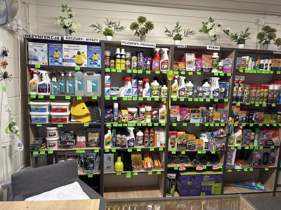BOMBA!! Pluskwy Karaluchy Prusaki Rybiki Myszy Szczury USŁUGI I SKLEP
