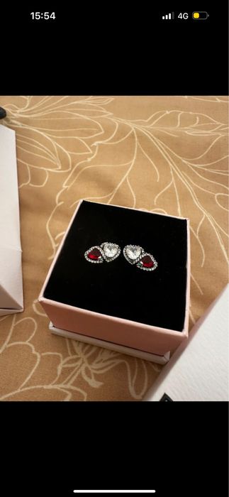 Conjunto Espigão Corações Auréola