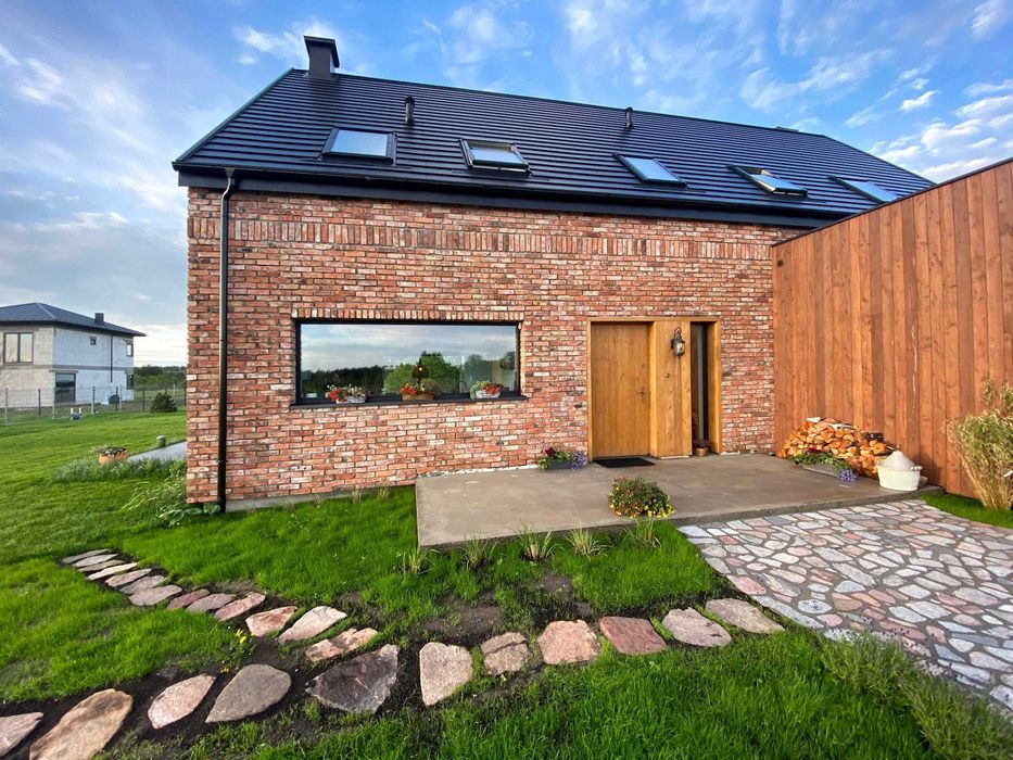 Cegła na Ścianę Cięta Elewacyjna Płytki Ceglane, Kamień Ozdobny