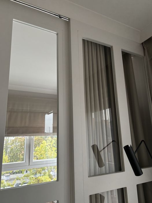 Drzwi wewnętrzne, szklana sciana działowa przesuwna Szprosy