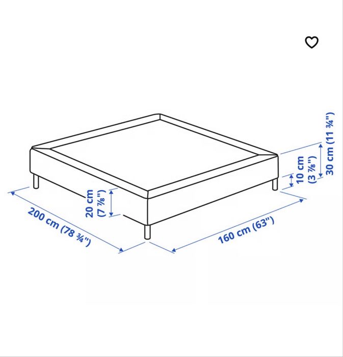 Podstawa materaca  z Ikea