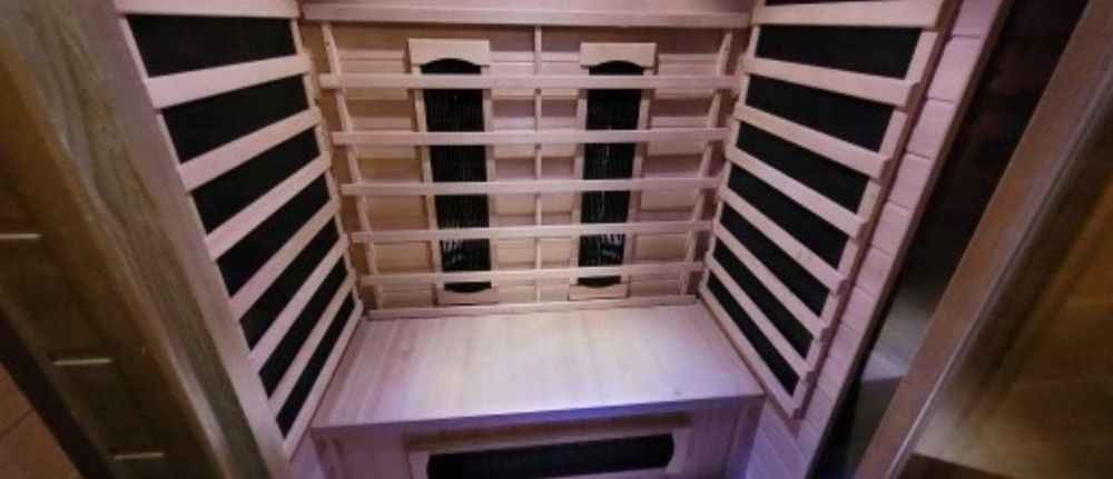 Sauna drewniana elektryczna składana