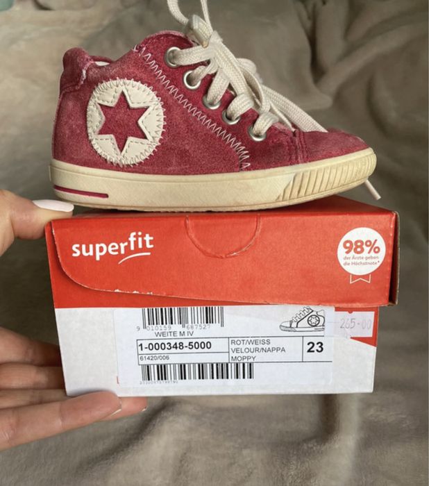 Trampki buty skórzane Superfit