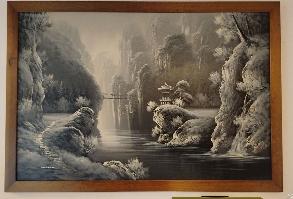 Quadro Em Tela com Pintura