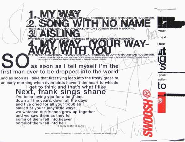 Shane MacGowan – My Way (CD Maxi-Single)