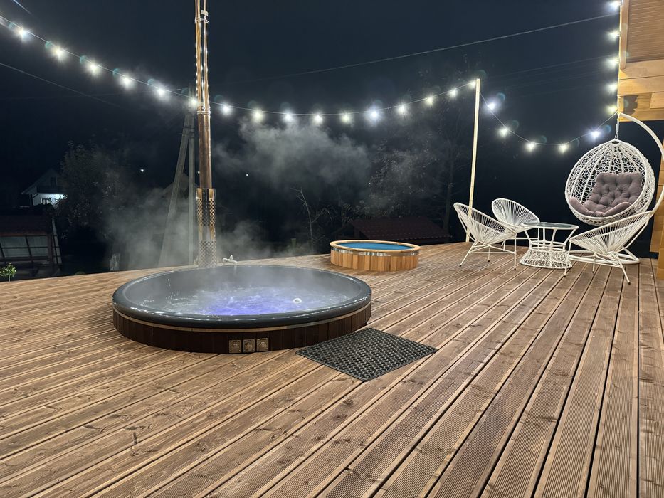 Чан  -джакузі +сауна