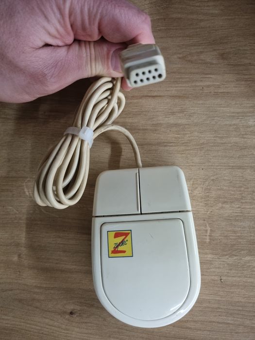 Retro myszka kulka Commodore Amiga Atari ST mysz klasyk