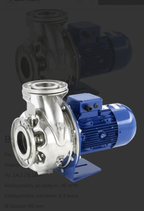 Pompa BUT 40/160/75/D